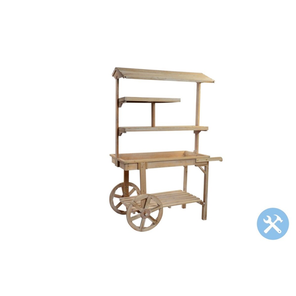 DKD Home Decor Letivitriin Puit 118x53x166cm