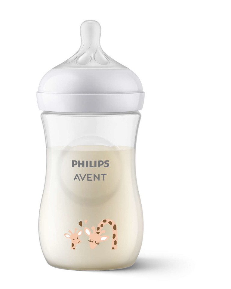 Philips lutipudel Avent SCY903/66 Natural Response 260ml, kaelkirjak