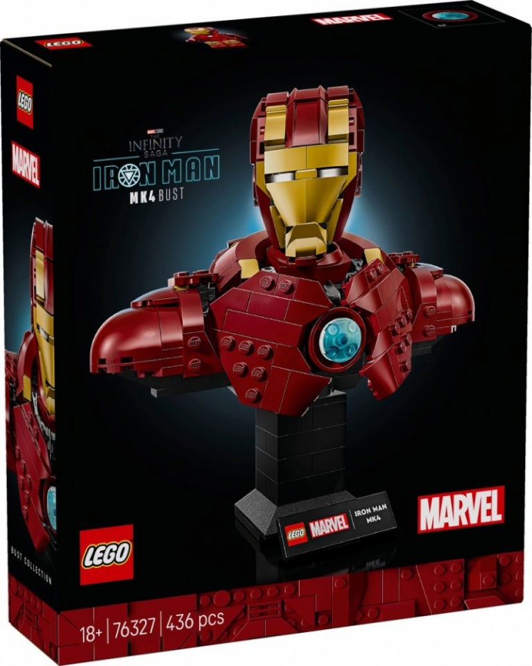 LEGO klotsid 76327 Marvel Super Heroes Iron Man MK4