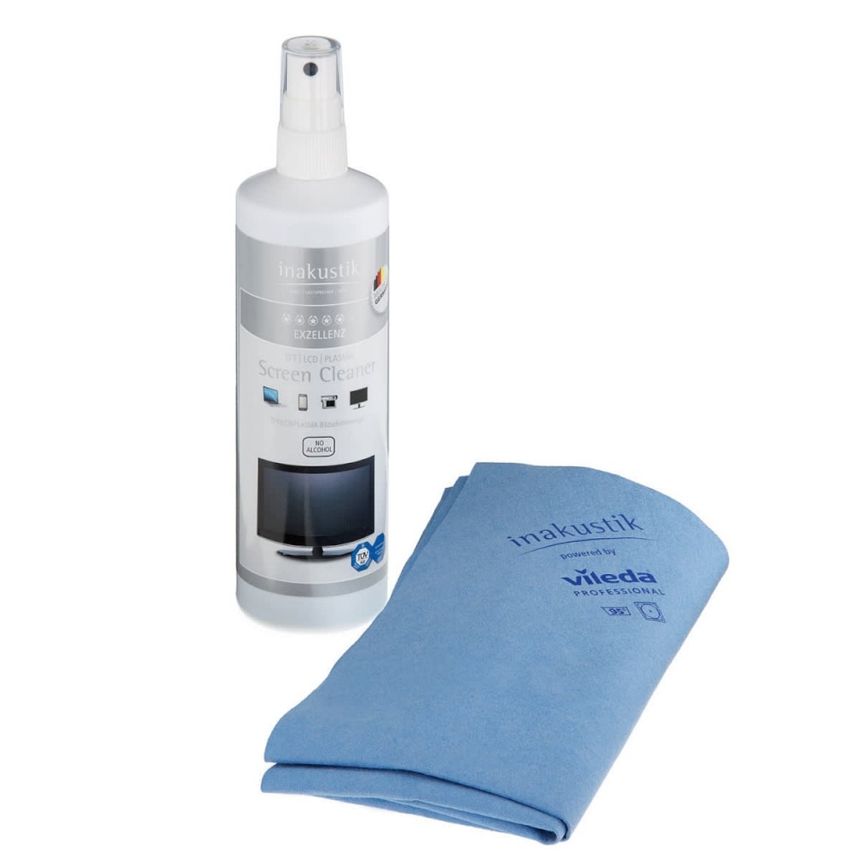 In-Akustik ekraanipuhastuskomplekt Exzellenz Screen Cleaner