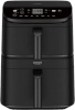 Cosori kuumaõhufritüür Turbo Tower Air CAF-DC121-ADER (must, 2.630W, 2 Körbe mit 4,3 & 6,5 Liter)