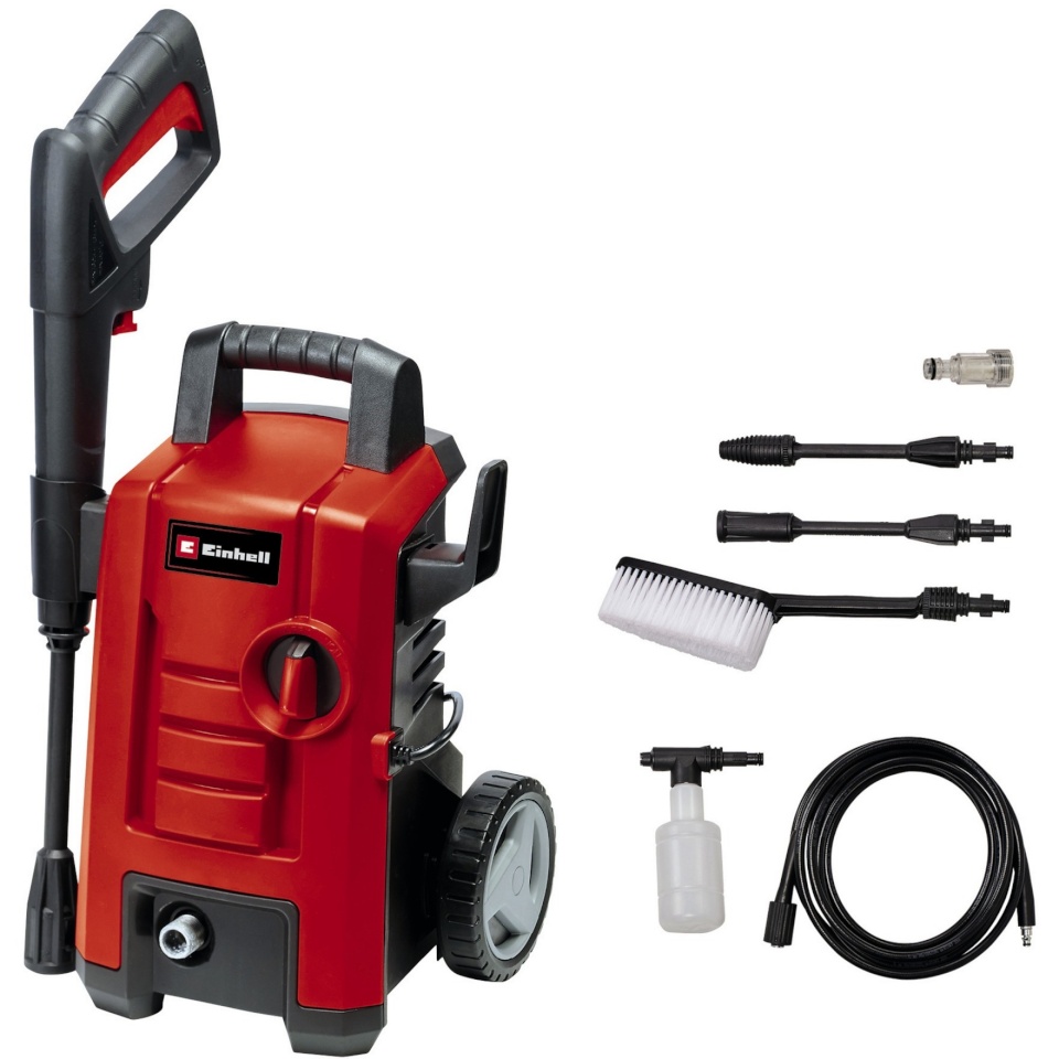 Einhell survepesur High-Pressure Cleaner TC-HP 130, punane/must