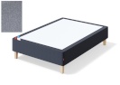 Sleepwell kušett BLUE POCKET, 120x200x28cm, AGGE helehall, jäik