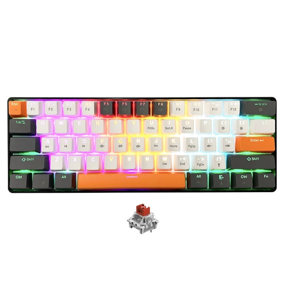 Media-Tech klaviatuur Mechanical Keyboard ZONE 61 MT1258