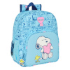 Snoopy seljakott Love sinine 32x38x12cm