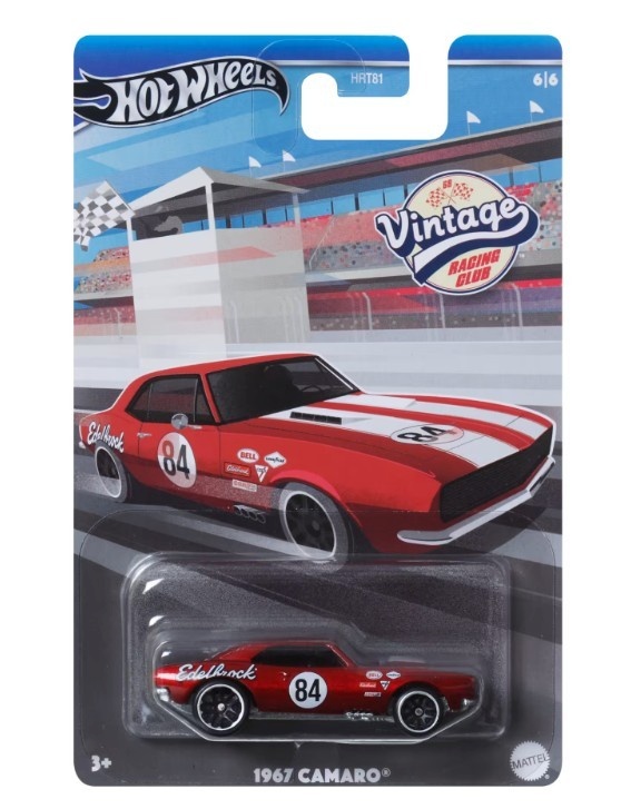 Hot Wheels HRT81/display 10 szt. Pojazd Vintage display 10 tk