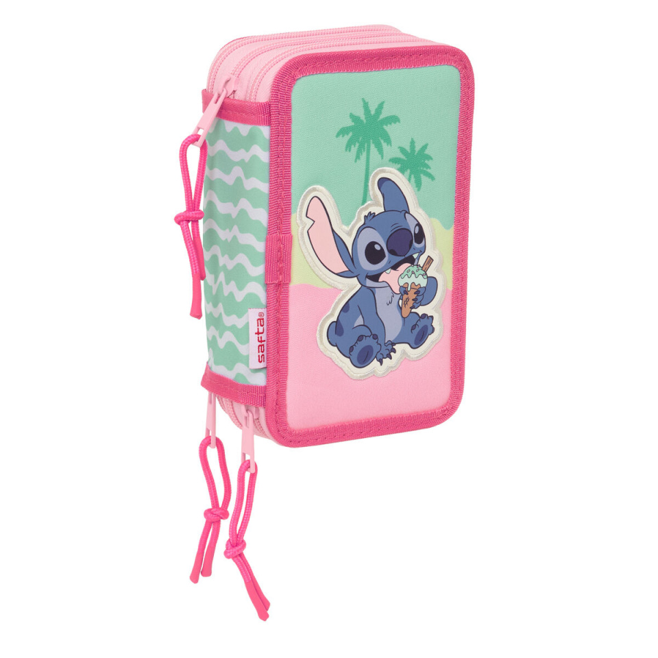 Lilo & Stitch kolme sahtliga pinal Ice cream roosa 12.5x19.5x5.5cm 37-osaline
