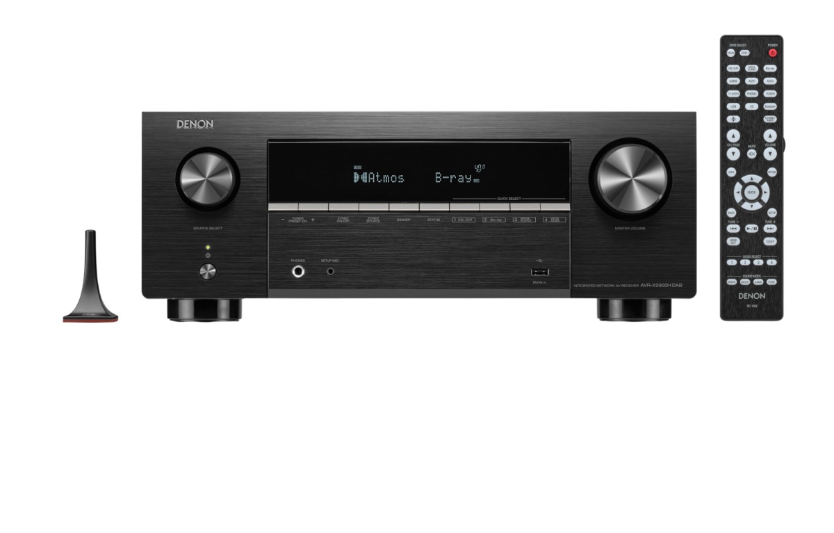 Denon kodukino ressiiver AVR-X2900H DAB, 7.2 kanalit