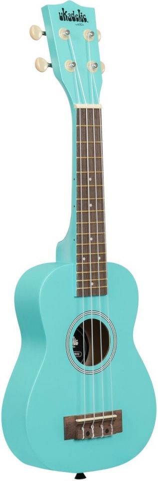 Kala ukulele Ukadelic Frost Bite Soprano Ukulele, piparmündiroheline