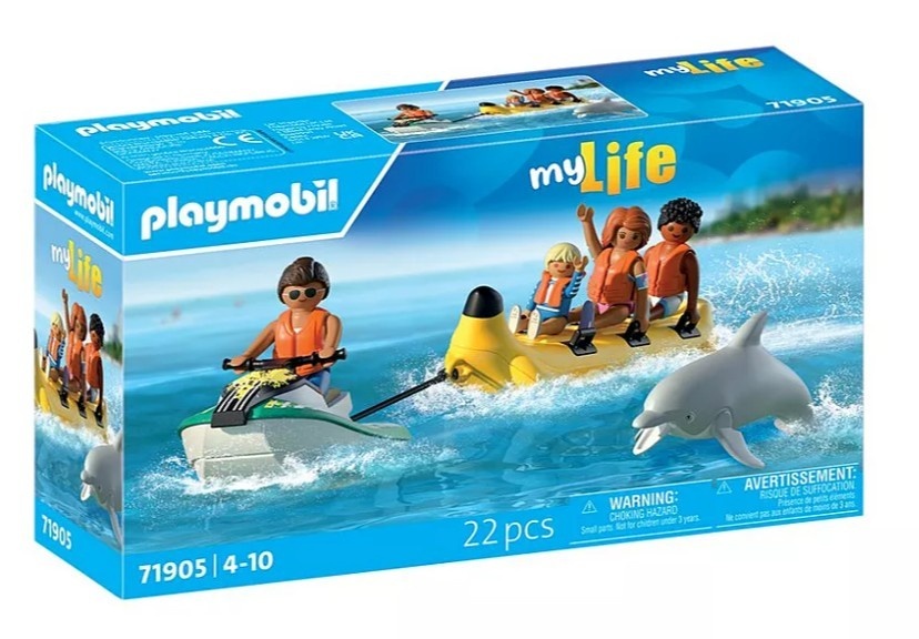 Playmobil klotsid Set z My Life 71905 Przejażdżka na bananie