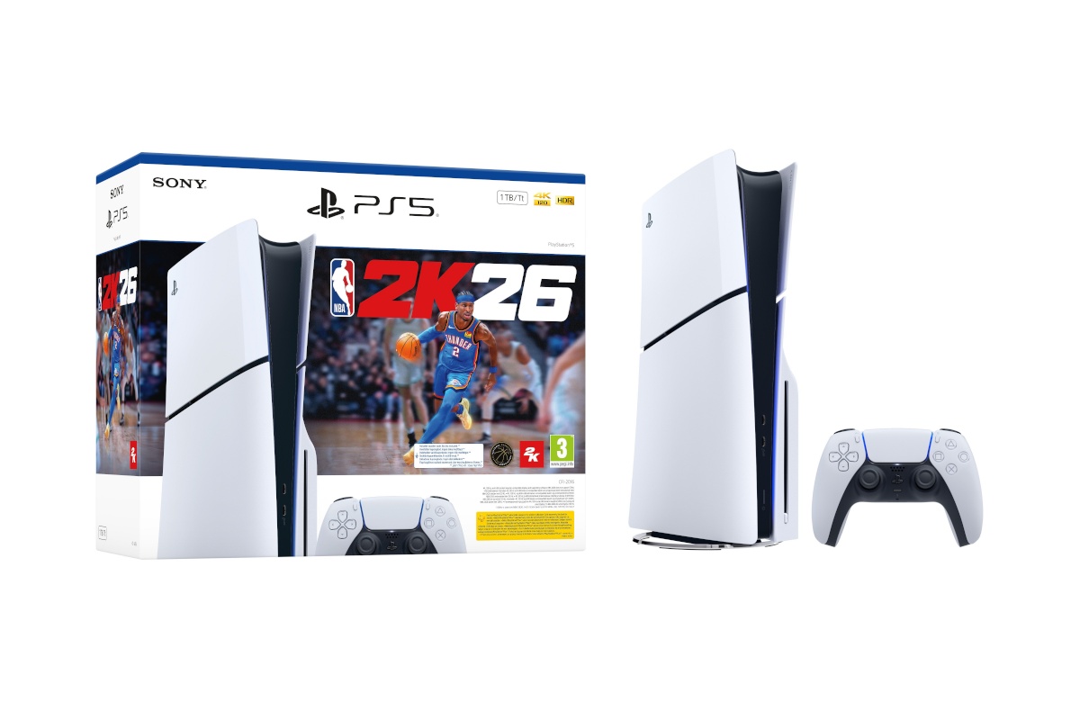 Sony PlayStation 5 Slim (PS5) 1TB + mäng NBA 2K26