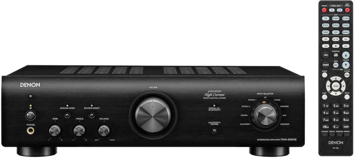 Denon PMA-600NE stereovõimendi, must
