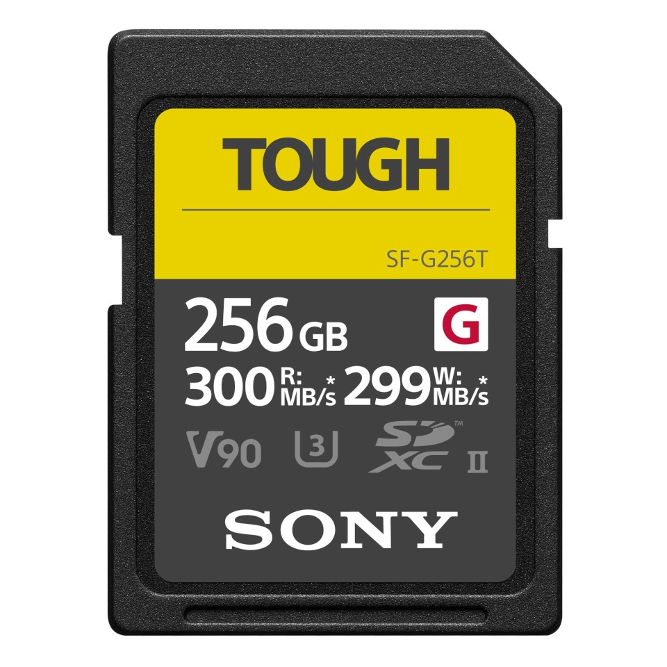 Sony mälukaart SDXC G Tough series 256GB UHS-II Class 10 U3 V90