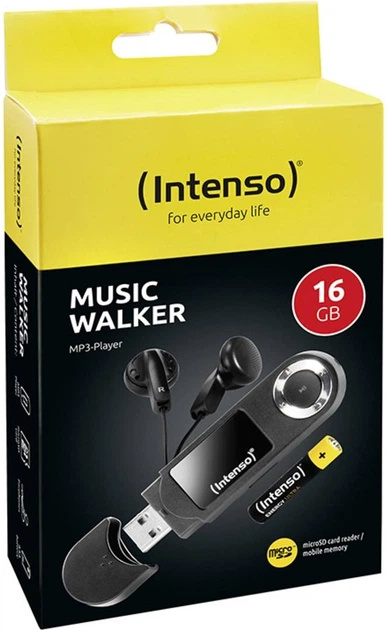 Intenso mp3-mängija MP3 Player Music Walker 16GB must