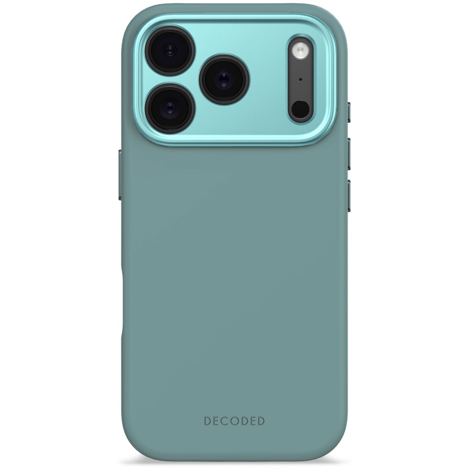 Decoded kaitsekest AntiMicrobial Silicone Backcover iP 17 Pro Retro sinine