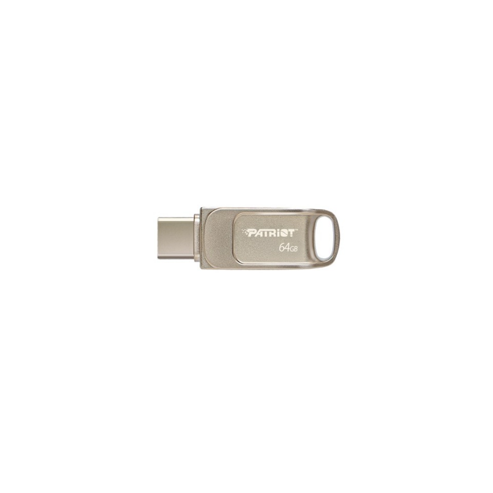 Patriot Memory mälupulk Tab T560 64GB USB flash drive Dual USB 120MB/s () hõbedane