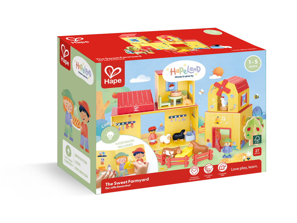 Hape talu mängukomplekt, E3438A