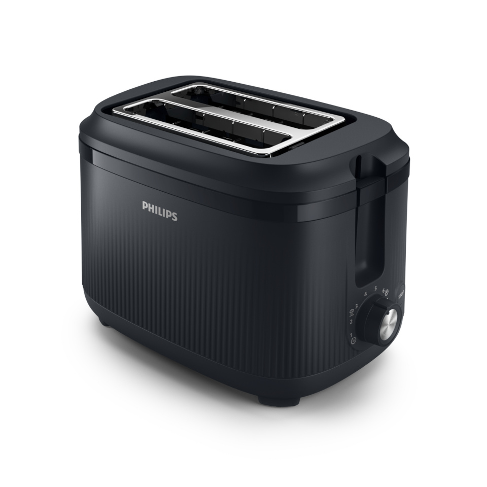 Philips röster HD2511/90 Series 3000 Toaster, 830W, must