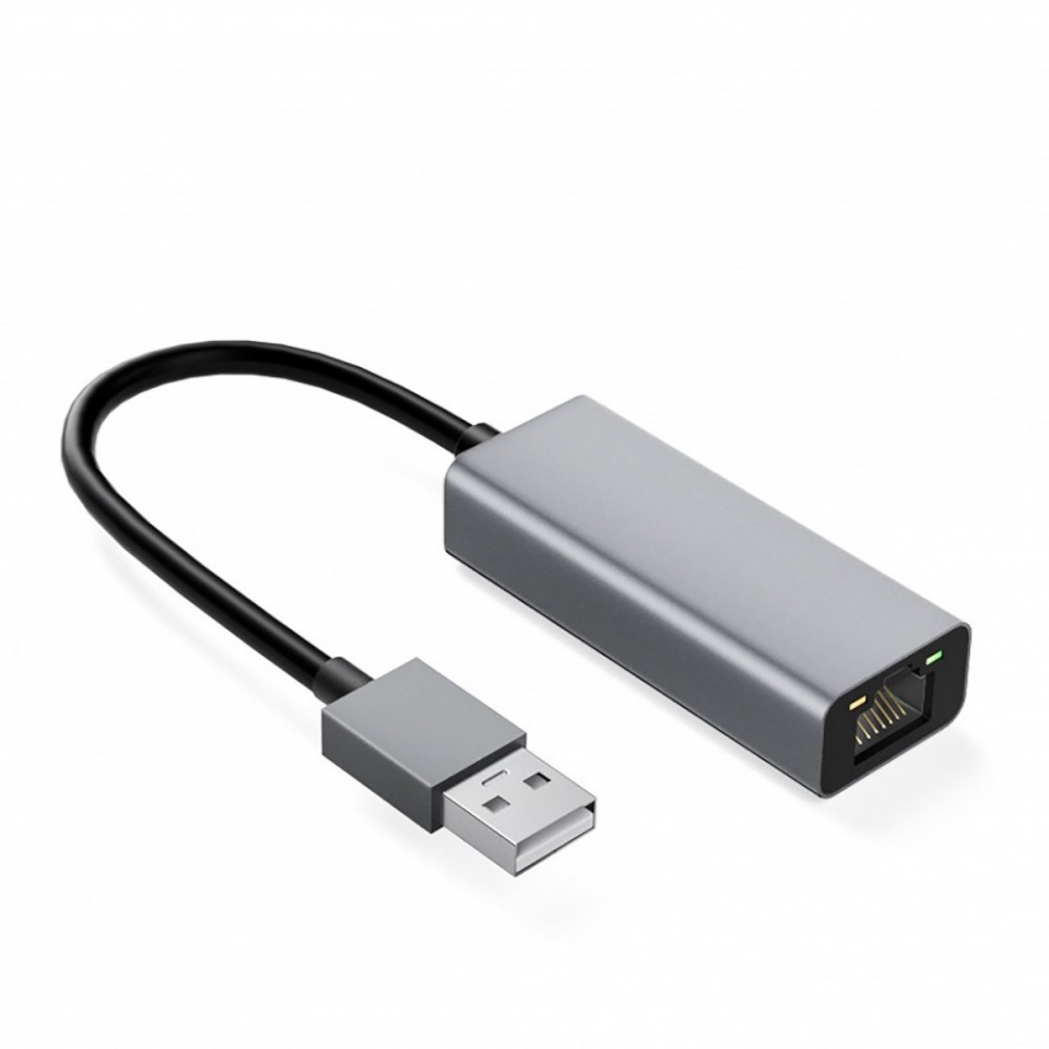 Ibox kaabel Adapert aluminum RJ 45 UCB-C 10/100/1000