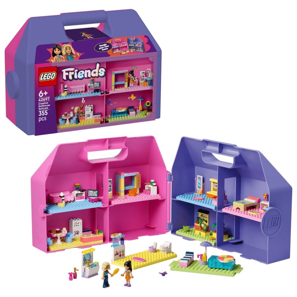 Lego klotsid FRIENDS 42697 Creative Dollhouse Suitcase