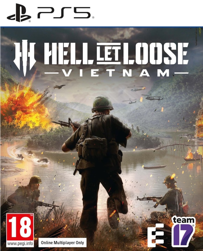 Team 17 mäng Hell Let Loose: Vietnam (PS5)