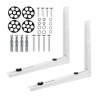 Maclean Bracket / Mount for konditsioneeri / Heat Pump, arm length 500x550 mm, galvanized steel, up to 250 kg, MC-144