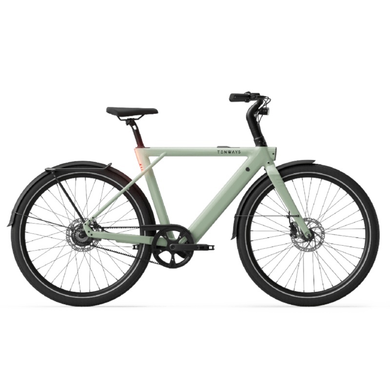 TENWAYS elektrijalgratas CGO009, Sage Green