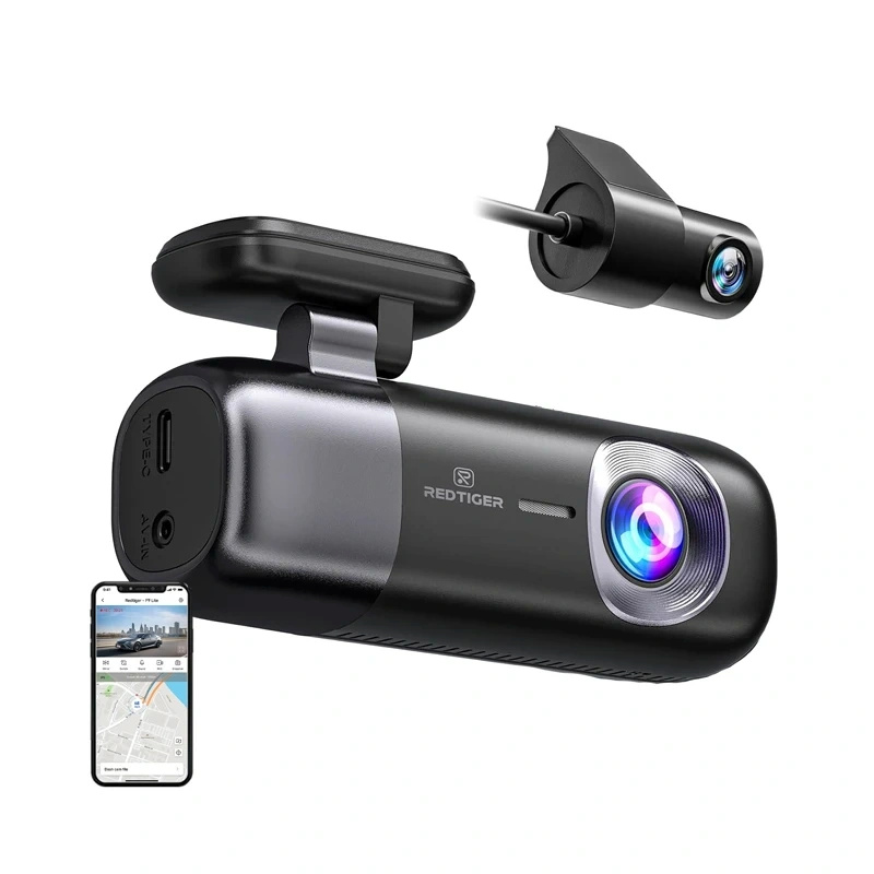 Redtiger pardakaamera F9 WiFi 4K + 1080p Dashcam