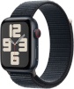Apple Watch SE (2023) GPS + Cellular 44mm Midnight Aluminum Case with Midnight Sport Loop