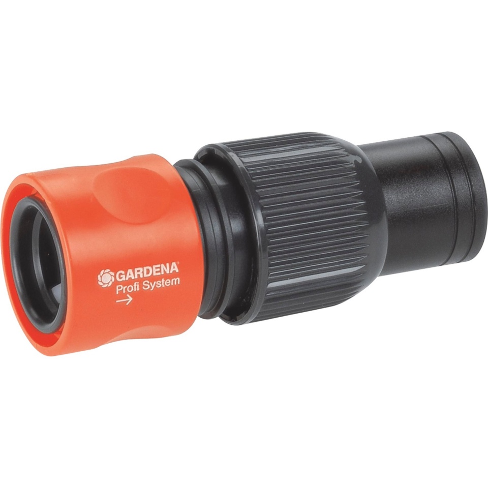 Gardena otsik 02817-20 Professional System Hose Piece 19mm (3/4"), hall/oranž