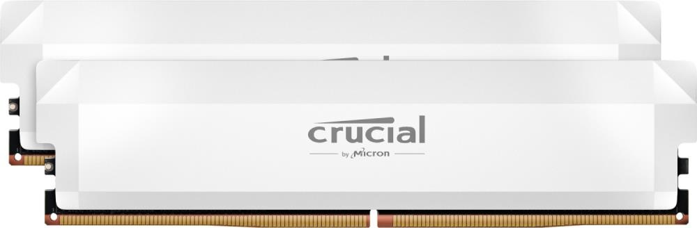 Crucial mälu Memory DDR5 Pro OC 64 6000MHz (2x32GB) CL40 White