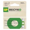 GP Battery patarei R03/AAA NiMH 950mAh Blister 2tk.