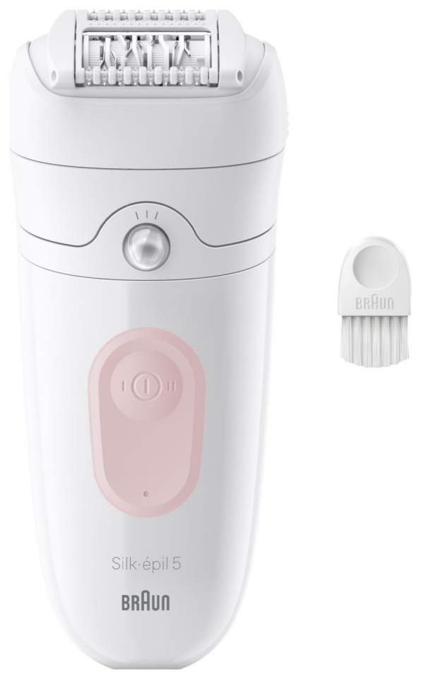 Braun epilaator Silk-épil 5 5-000, valge/roosa