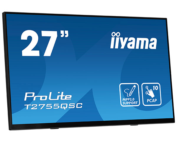iiyama monitor 68.4cm (27") T2755QSC-B1 16:9 M-Touch HDMI+DP IPS Retail