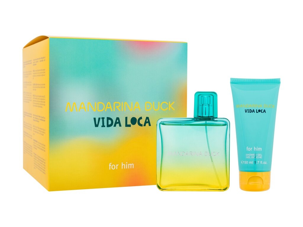 Mandarina Duck komplekt Vida Loca EDT 100ml + Shower Gel 50ml, meestele