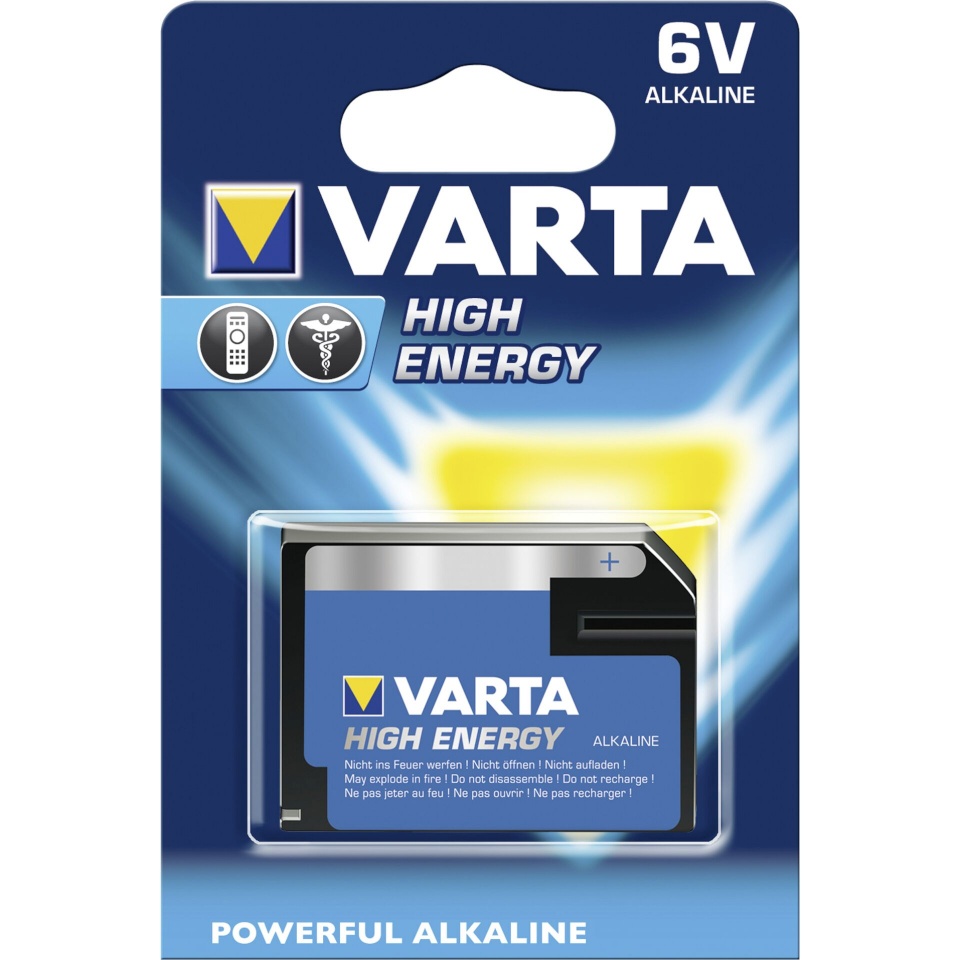 Varta patarei 50x1 Longlife Power Flat Pack 4 LR 61 PU master box