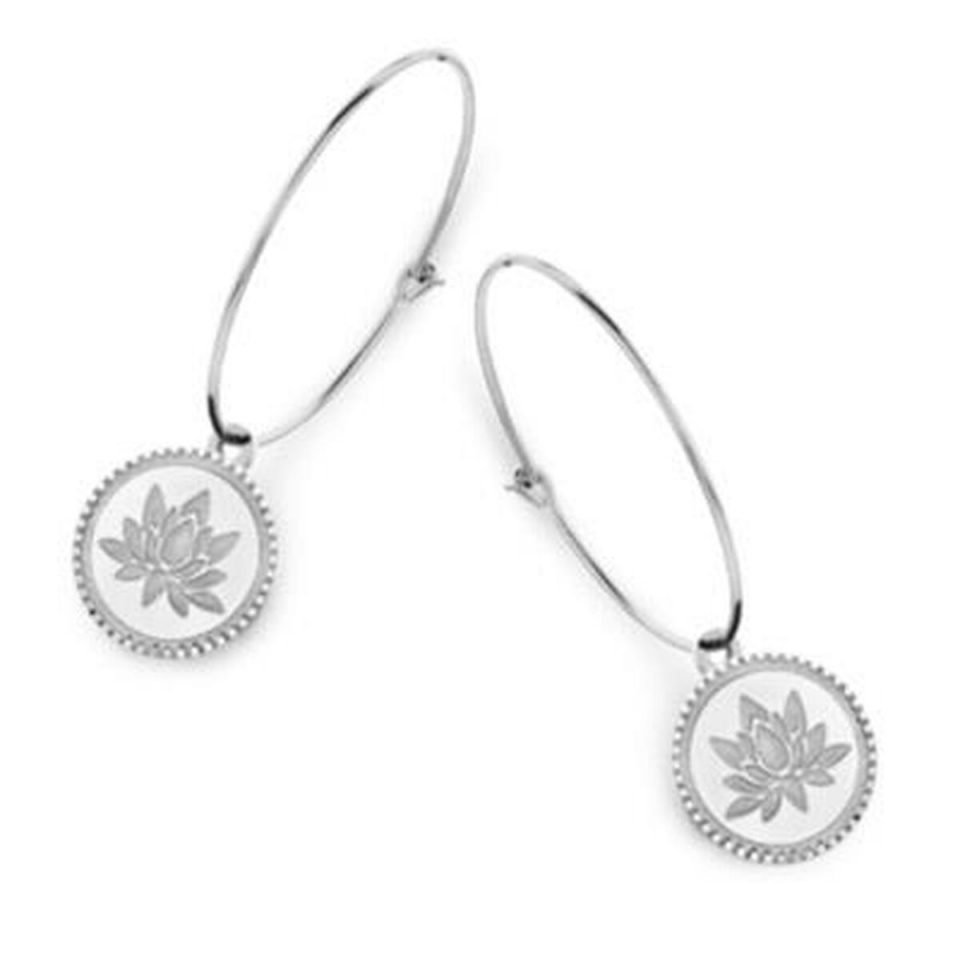 CO88 Collection naiste kõrvarõngad 8CE-70041 Hõbedane