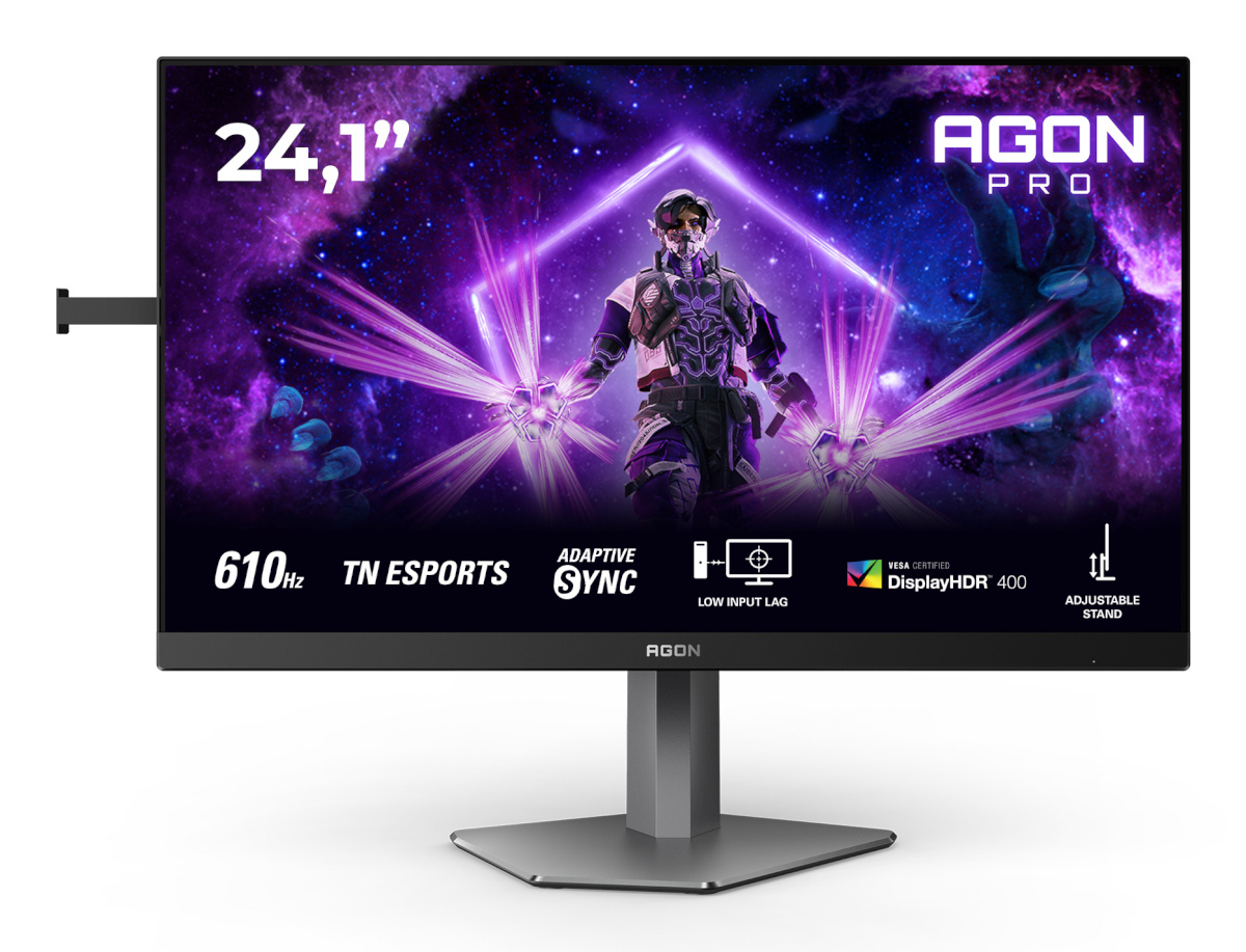 AOC monitor AGON PRO AG246FK6 - 610Hz OC | Full HD | Ultra-Fast TN | HDR 400 | 24.1"