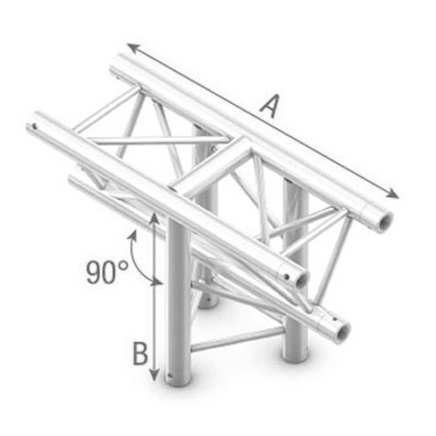 StudioKing Truss T-bar Vertical 3 Way Apex Down