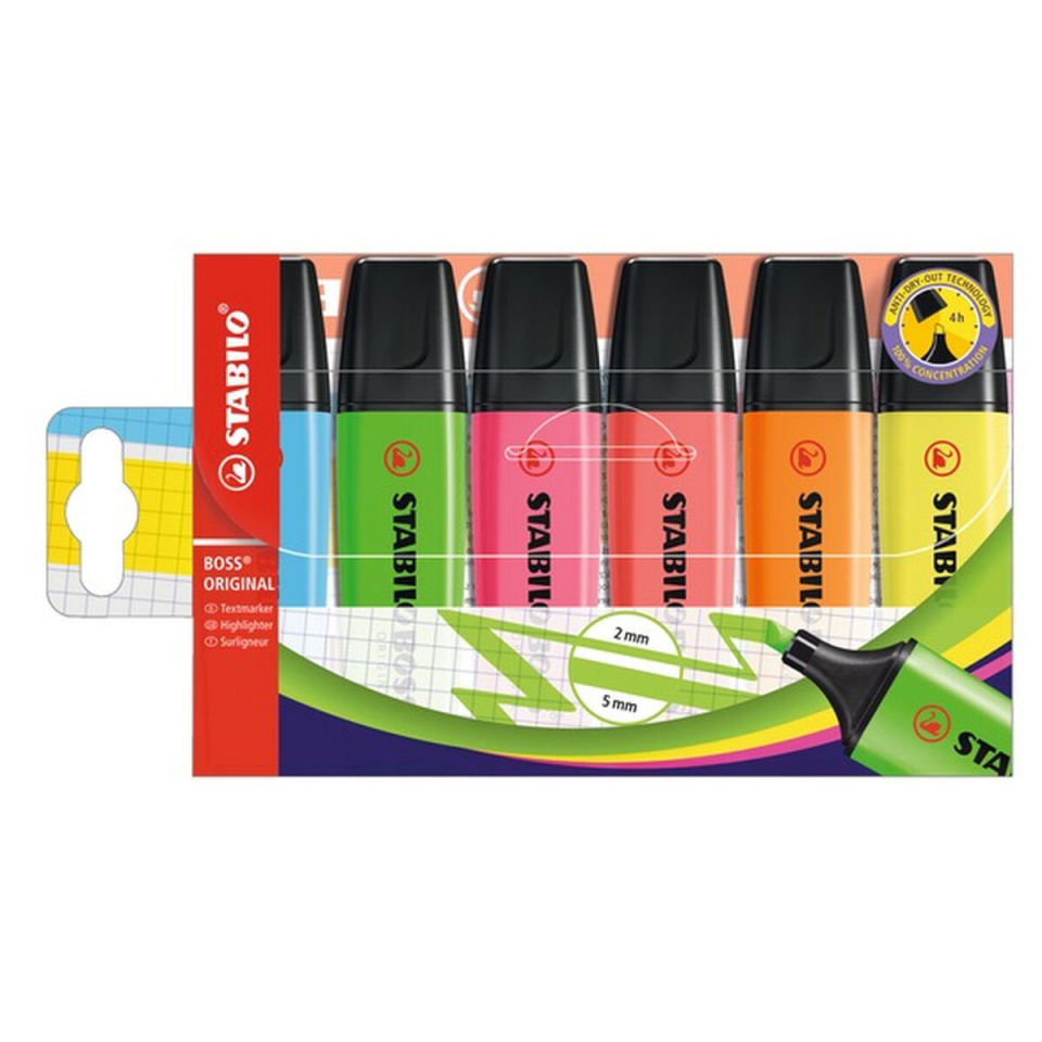 Stabilo marker 70/6 Plastmass