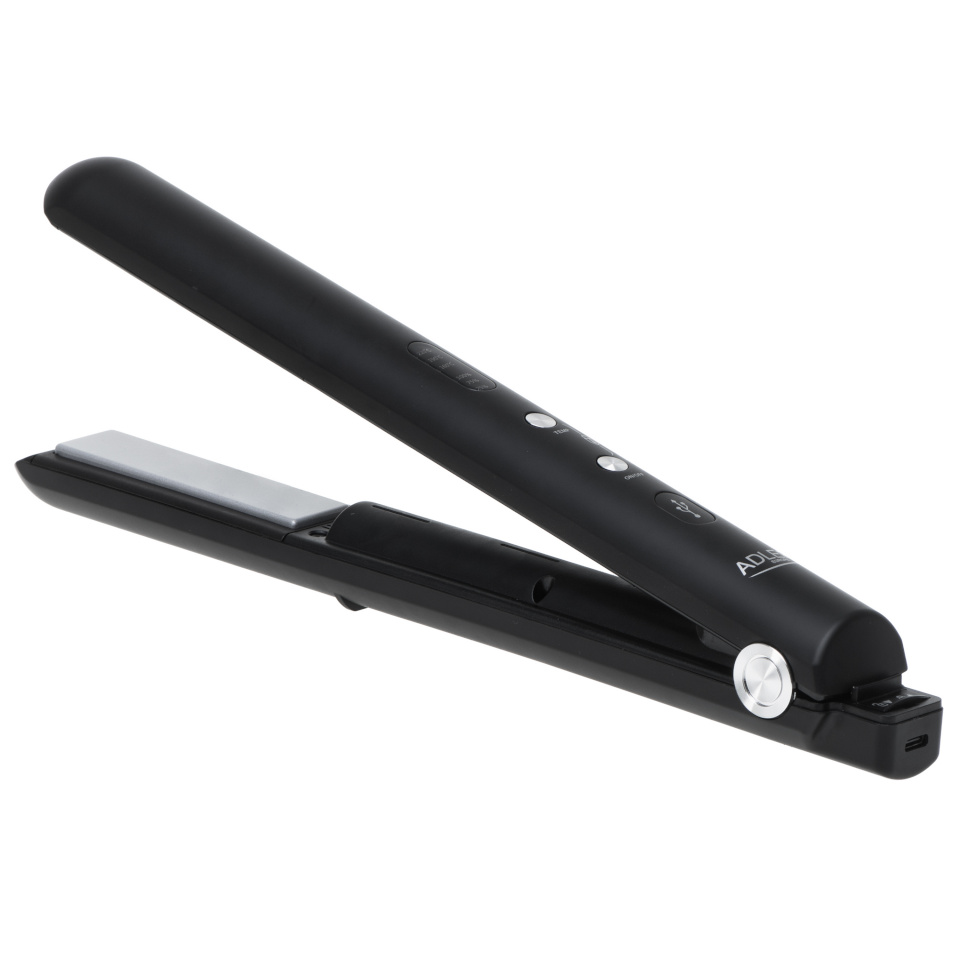 Adler juuksesirgendaja AD 2327 Cordless Hair Straightener, must