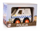 Daffi D-134 Wooden car with tires Police