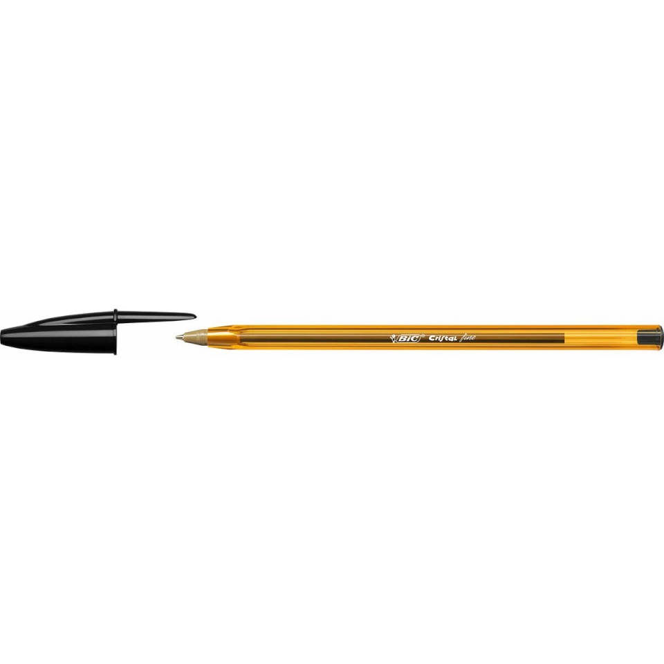Bic pastapliiats Cristal Fine must 0,3 mm 50 Tükid, osad