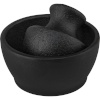 Zassenhaus uhmer Spice Mortar MANO Cast Iron, 10 x 7,5 cm, must