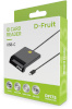 D-Fruit ID-kaardi lugeja USB-C DF173 must