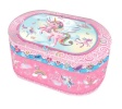 Pulio Pecoware Oval music box - Unicorn