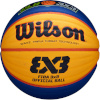 Wilson tänavakorvpall 3X3 FIBA Competition, kollane/sinine, suurus 6