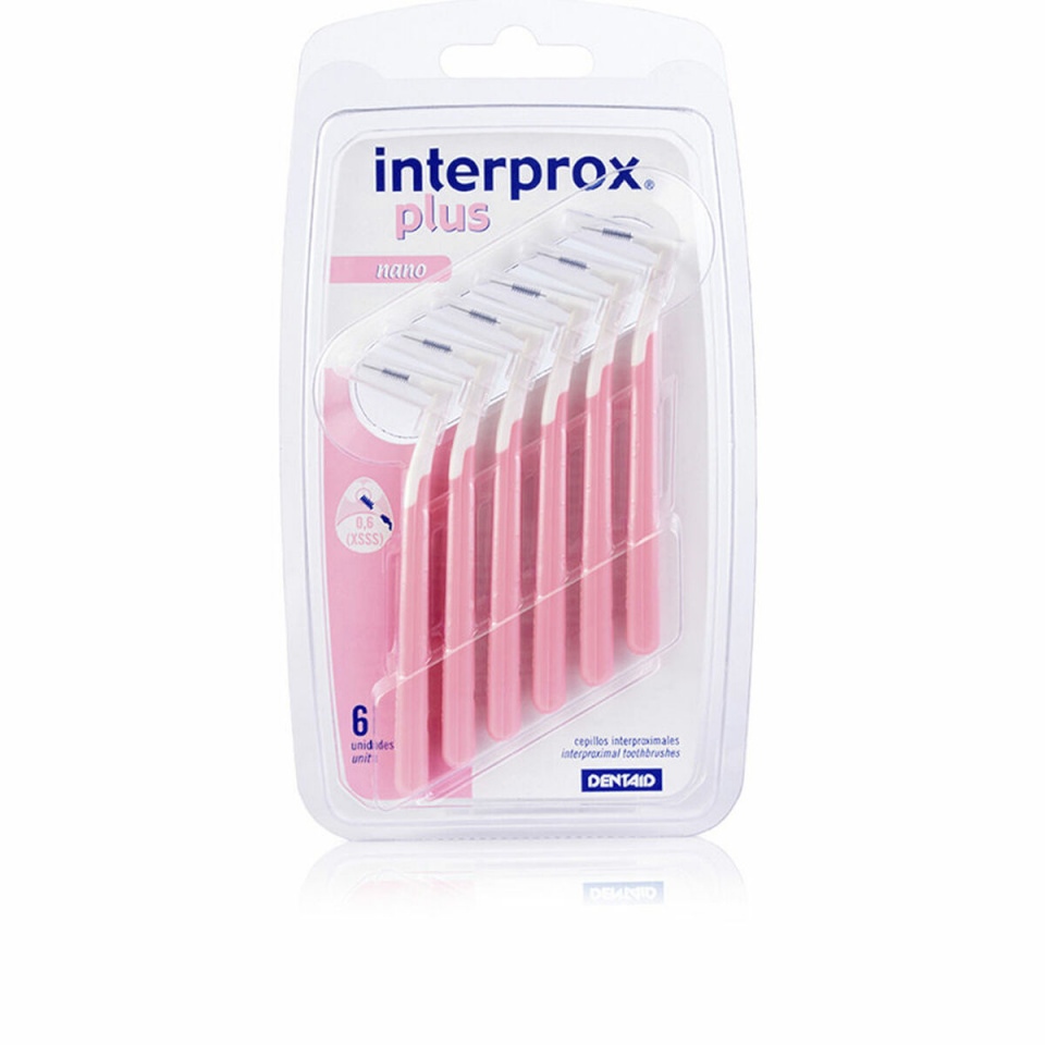 Interprox hambavahe harjad 0,6mm roosa (6tk)