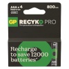 GP Battery patarei R03/AAA NiMH 800mAh Blister 4tk. PRO