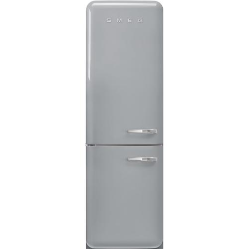Smeg külmik FAB32LSV6 50-ndate stiil, NoFrost, 196cm, 234/97 l, 35dB, elektrooniline juhtimine, hõbedane
